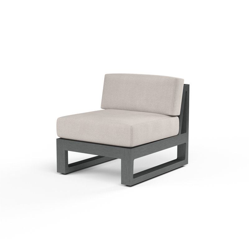 Redondo Outdoor Lounge Chair, Canvas Natural Sunbrella® Canvas