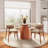 Round Dining Table 39"/43" Small Kitchen Table For 2/4 Person-1120700791-1120700790-1120700789