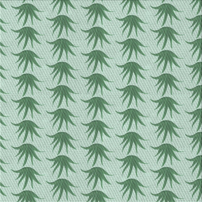 Tapis décoratif vert floral Lavern