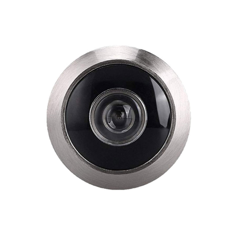 Satin Nickel Adjustable Door Viewer Peephole 2-Pack