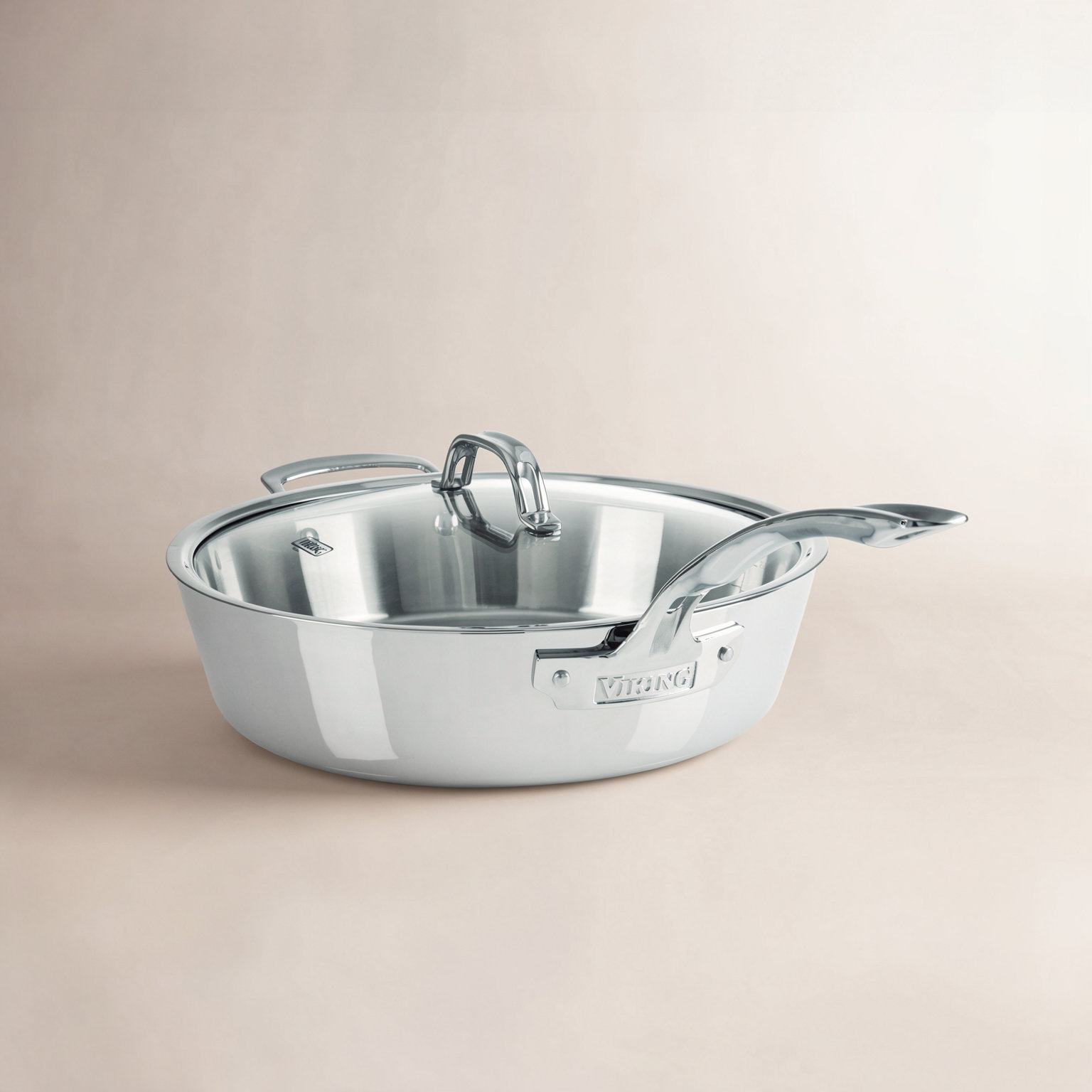 Viking Contemporary 3-Ply Sauté Pan, 4.8 Quart