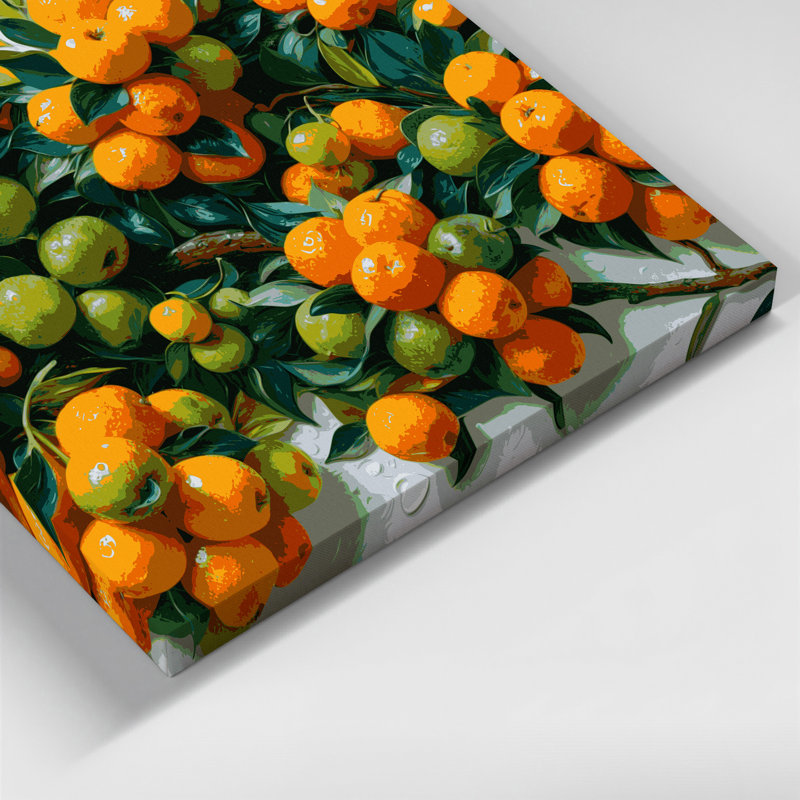 «Fruit Imbe», art mural sur toile, 8" H x 8" W