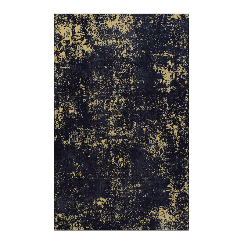 9x12 Area Rug - Washable, Non-slip, Non-shedding, Low-pile, & Pet , , Soft, Foldable, Stain For Living Room, Bedroom, Dining Craft Room Washable Safe, , Soft And Basement