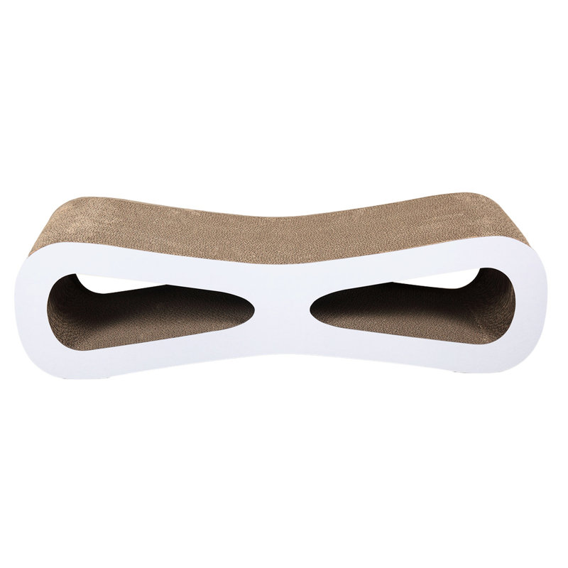 Chat en carton ondulé, garde les chats actifs et heureux, lit confortable