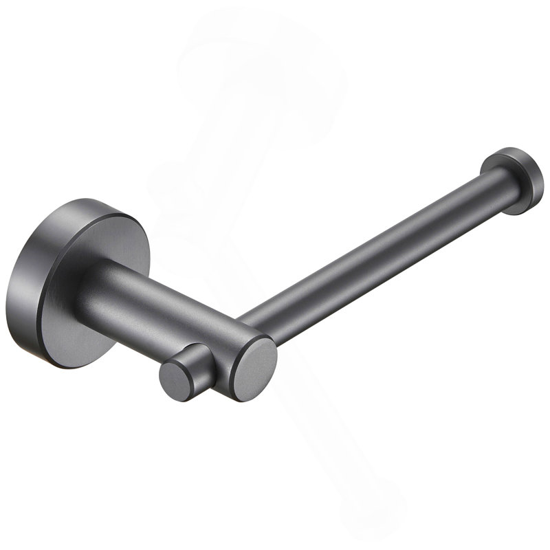 Porte-papier hygiénique en aluminium, Gris pistolet