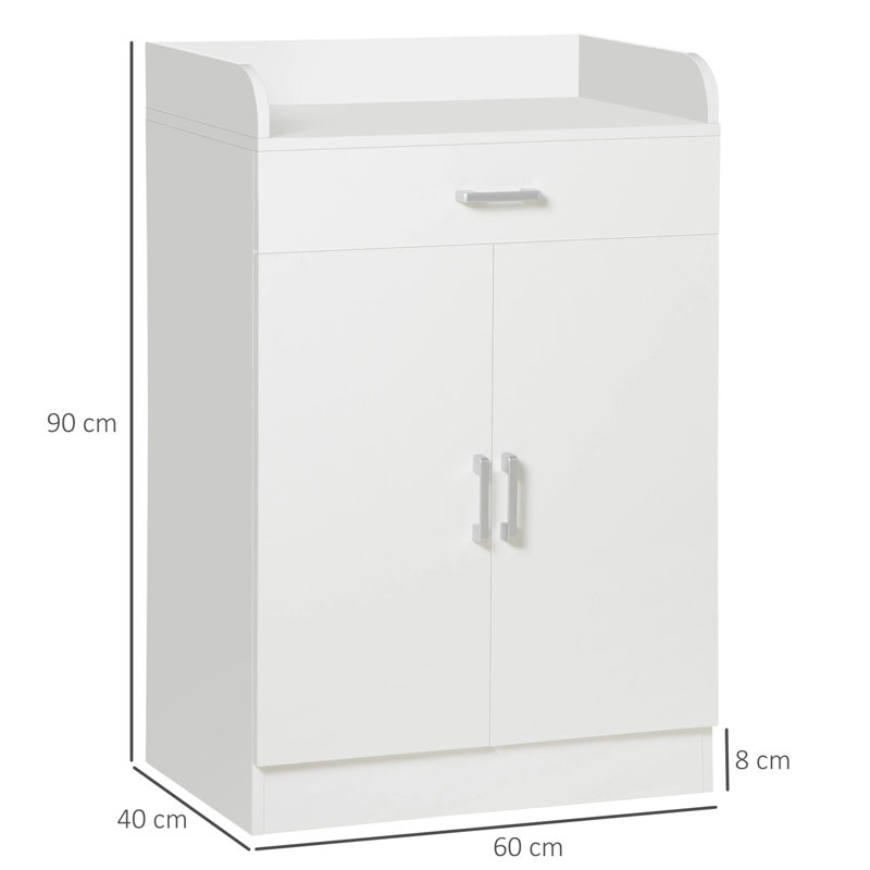 Lacci 60cm Sideboard, White