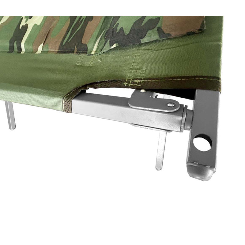 Blantex XT-3Camo Army-style Heavy Duty Steel Foldable Cot 33” x 80” with Sewn-in Foam-pad Deck