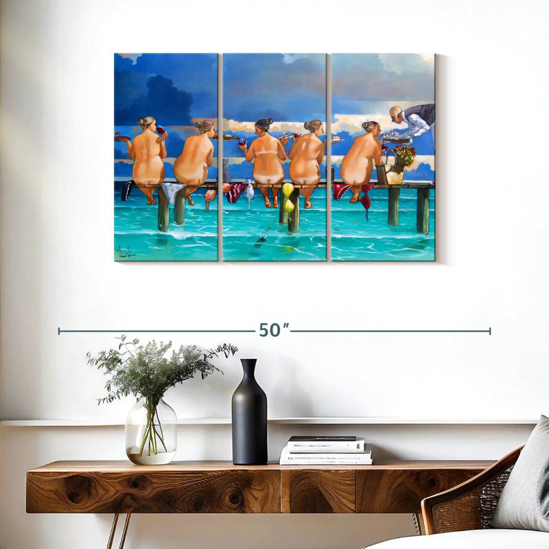 Ketti Wine On The Jetty, 24" H x 38" W