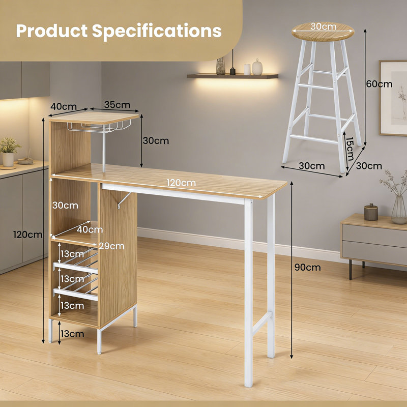 Naeve 2 - Person Dining Set