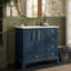 Lavabo de salle de bain autoportant avec rangement Mid-Century-1408371672