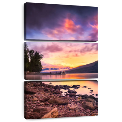Alvord Nightfall At Lake McDonald