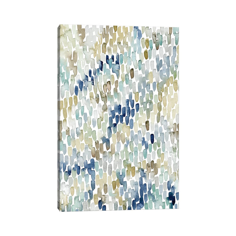 «River Wavelet I» par Grace Popp - reproduction d'art, H 26 po x l 18 po x 1,5 po, Toile tendue, Pas de tapis