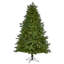 7' H Lighted Artificial Fir Christmas Tree