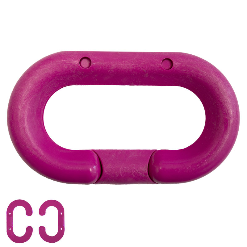 Maillon maître en plastique, Magenta, H 2,12 po x l 20 po x P 0,29 po
