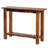 Fireside Lodge Barnwood Open Sofa Table with Shelf