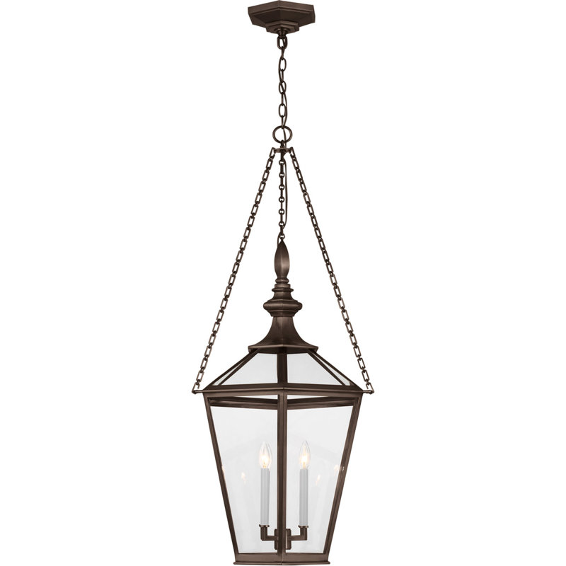 Evaline 4 - Light Chandelier, Bronze