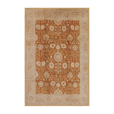Tapis oriental brun / ivoire Palni