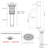 Bathroom Faucet with Drain Assembly-88682195