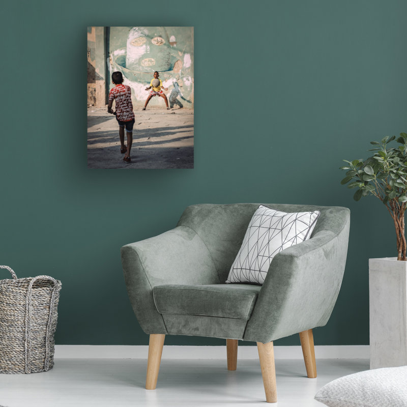 Art sur toile Andy Bauer Futbol, H 14 po x l 19 po