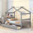 Pittston 2-Drawer Standard Bed Wooden House Bed-737687839-737687832