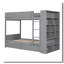 Lit superposé avec 2 tiroirs et armoire à couches multiples-107287778-107287779