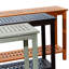 Console Eucalyptus, table de vestibule, table Hoyer avec deux tablettes-791447523