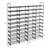 80 Pair Stackable Shoe Rack with Hooks