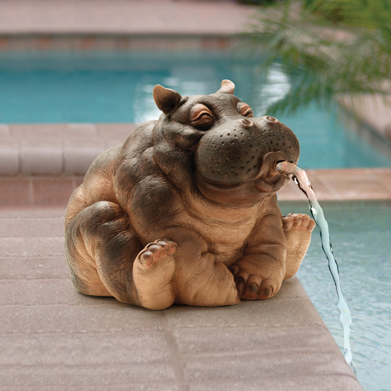 Handcrafted Outdoor Sculptural Fountain