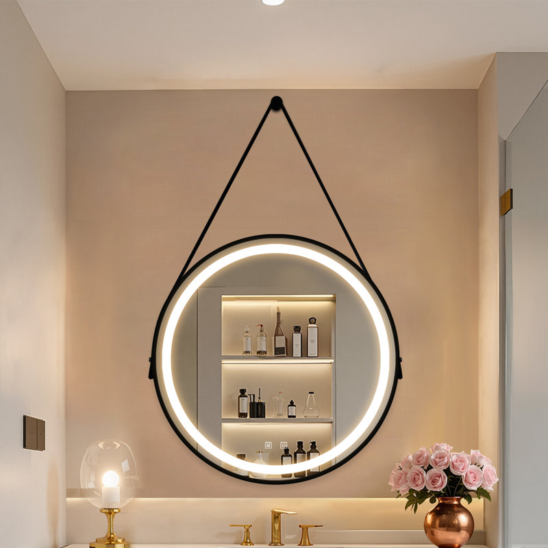 Miroir de salle de bain à DEL, 37 po x 24 po