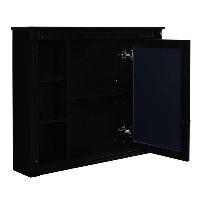 Armoire de rangement pour miroir de salle de bain 35 po x 28 po - fonctionnelle, élégante et murale