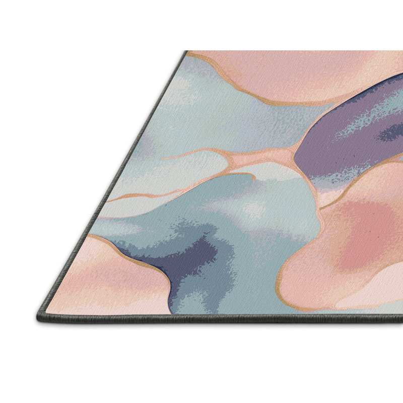 Rosewater Drift Rug, Rectangle 5' x 8'