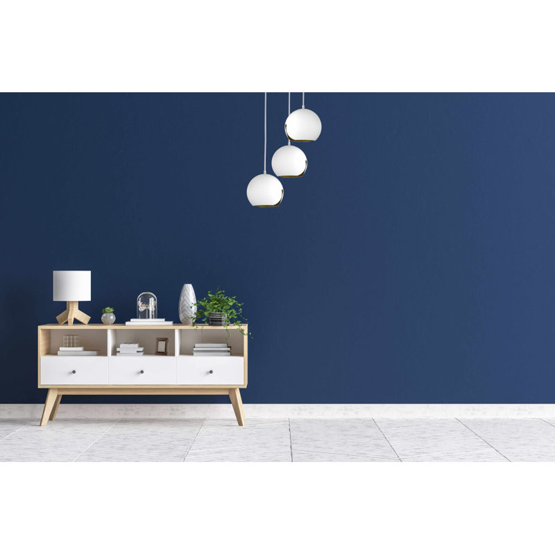 Khari 3 - Light White Cluster Pendant, White