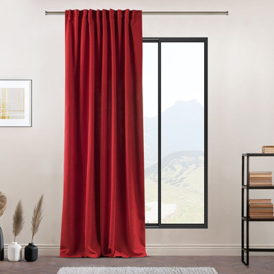 Extra Long & Extra Wide Decorative Curtain Single Panel