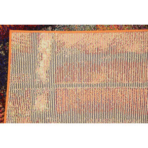 Langley Street Eddins Performance Orange Rug & Reviews | Wayfair