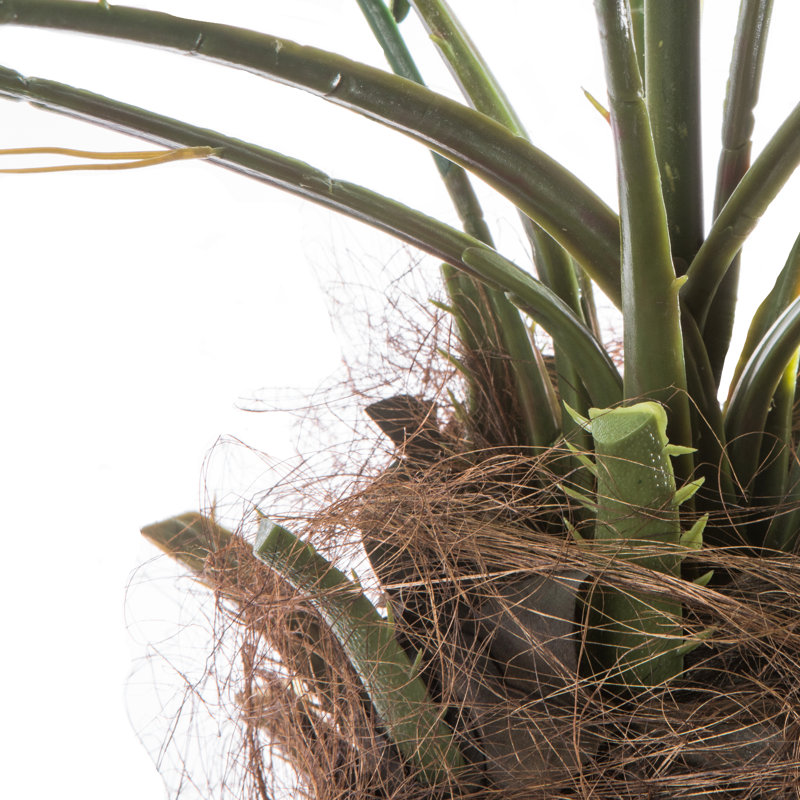 8' Artificial Potted Phoenix Palm Tree.