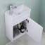 Meuble-lavabo simple mural 16 po-818617622