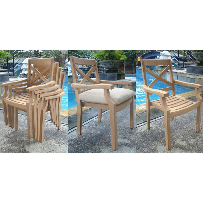Granada Outdoor Teak Dining Armchair
