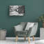 Art mural sur toile tendue - «Noreaster at Otter Cliff» de Rick Berk pour décoration de salon, de chambre à coucher ou de bureau - 12 x 19