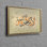 Impression vibrante du verset du Coran moderne sur toile de coton, idéal pour la décoration contemporaine des Musulmans