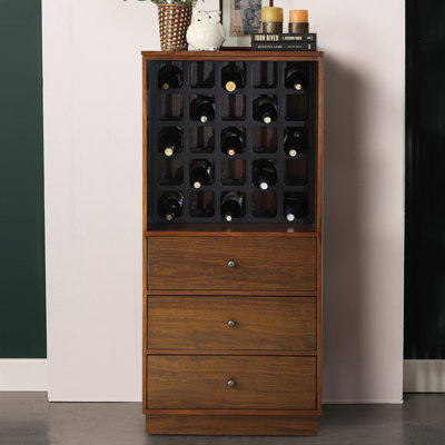 Wangaratta Rectangular Wine Cabinet with Storage