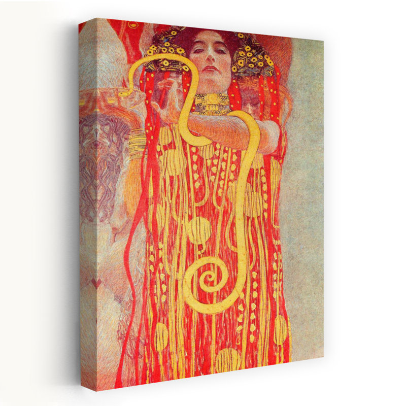 Reproduction d'art mural classique classique Klimt, H 48 po x l 32 po