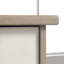 Bureau de direction, finition brune