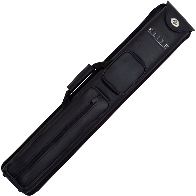 Elite 3 Butts and 5 Shafts Vinyl Pool Cue Case, Black, 31