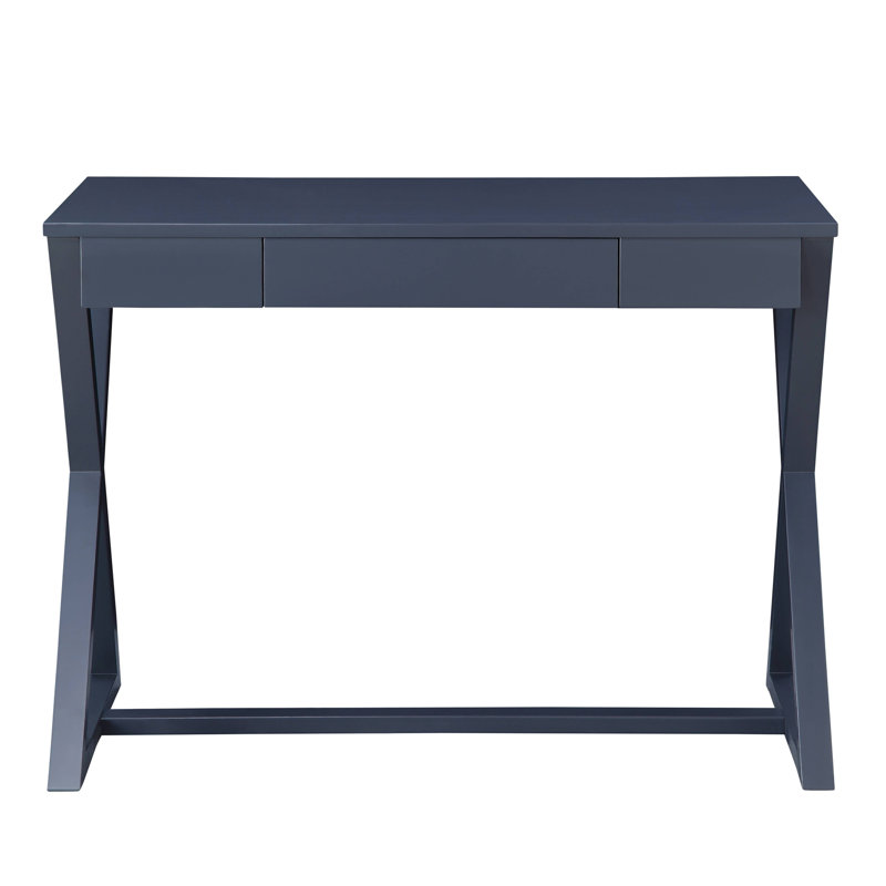 Charcoal Finish Console Table