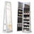 Chrisney 21.6'' Wide Jewelry Armoire with Mirror-1520855635
