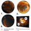 Verre de feu saturn planète IV - art mural espace planète-275352553-275352554
