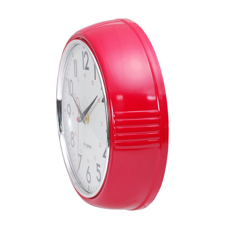 Wall Clock, Red