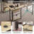 Nedyo 95.2" W Reversible L-Shaped Computer Desk with Shelves-18074283