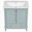 Armoire de salle de bain multifonctionnelle avec portes et tiroir-720859893