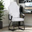 Faux Leather Seat Reception Chair